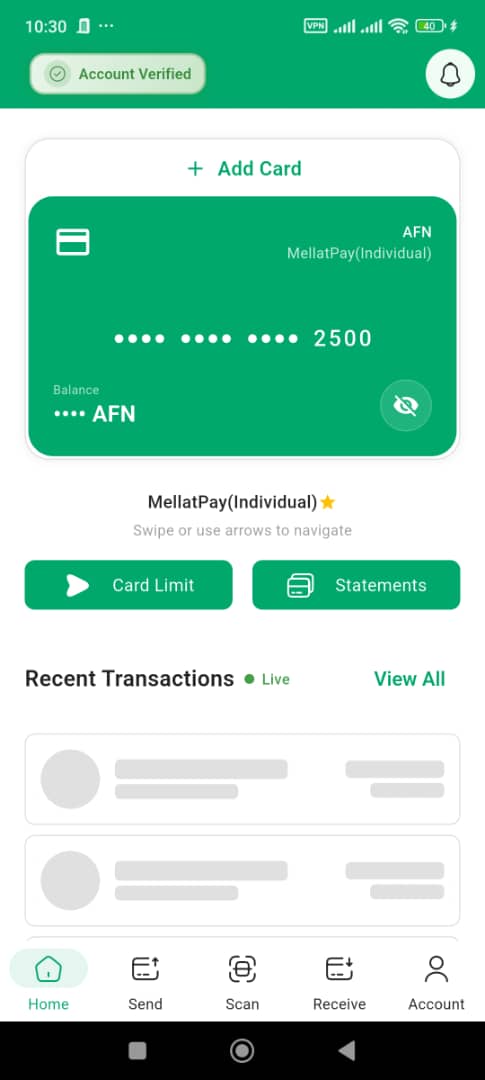 MellatPay Mobile App